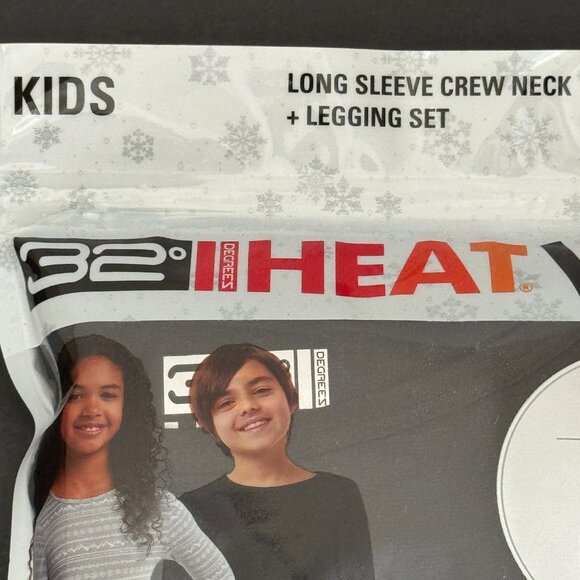 32 Degrees Kids' Black Heat Set - XL (16/18) NWT - Picture 4 of 15
